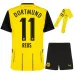 Kit Casa Junior Borussia Dortmund 2024/25 con Reus - Versione Tifoso (Giallo)