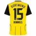 Kids' 2024/25 Borussia Dortmund Home Kit with Hummels - Fan Version (Yellow)