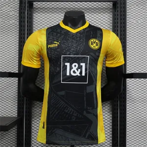 Borussia Dortmund versión jugador 2024/25 de camiseta negra