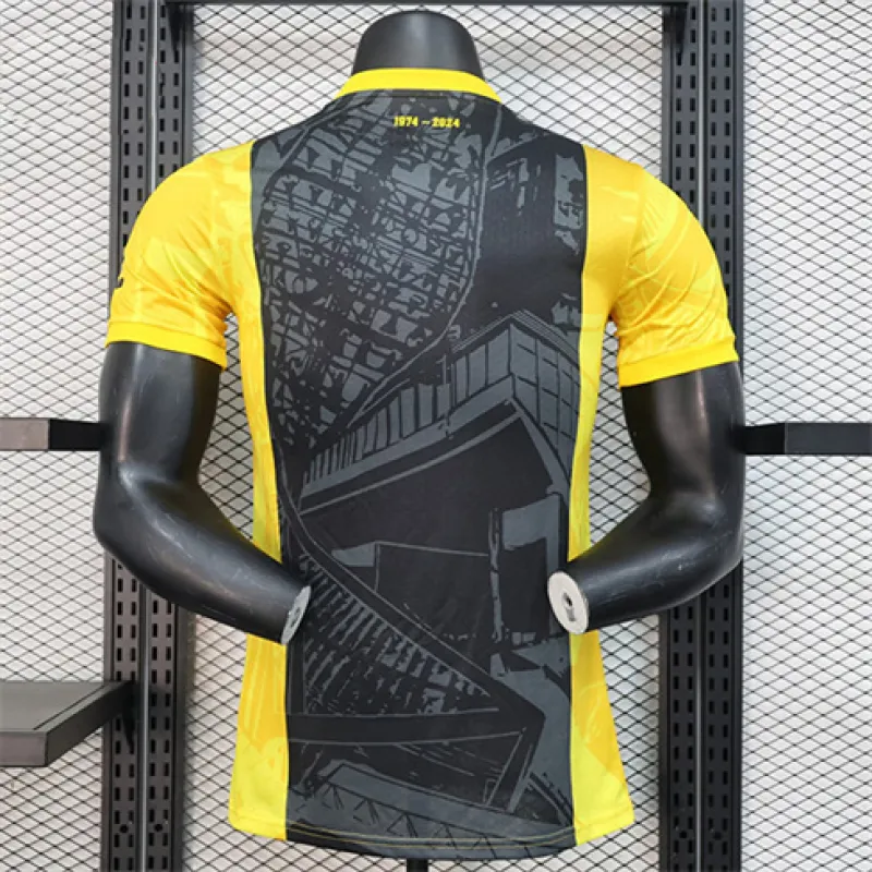 Borussia Dortmund Spielerversion 2024/25 schwarzes Trikot