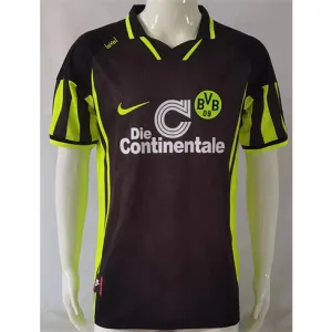 Borussia Dortmund maglia di trasferta 1996 - 97 retro, nera