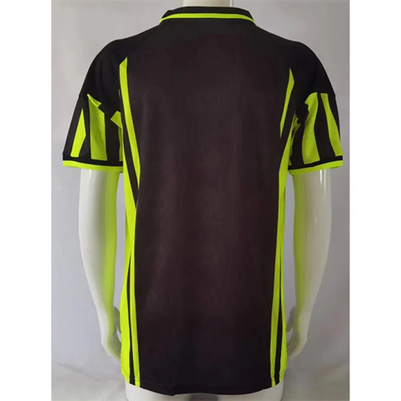 Borussia Dortmund retro 1996 - 97 away jersey, black