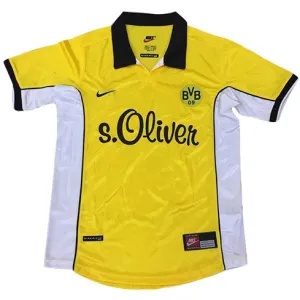 Borussia Dortmund maglia retro 1998, gialla