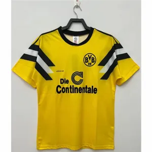 Borussia Dortmund maglia casa retro 1989, gialla