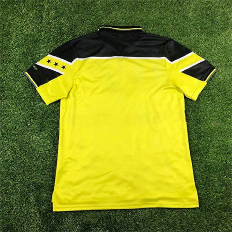 Borussia Dortmund 1997 Champions League retro jersey, yellow