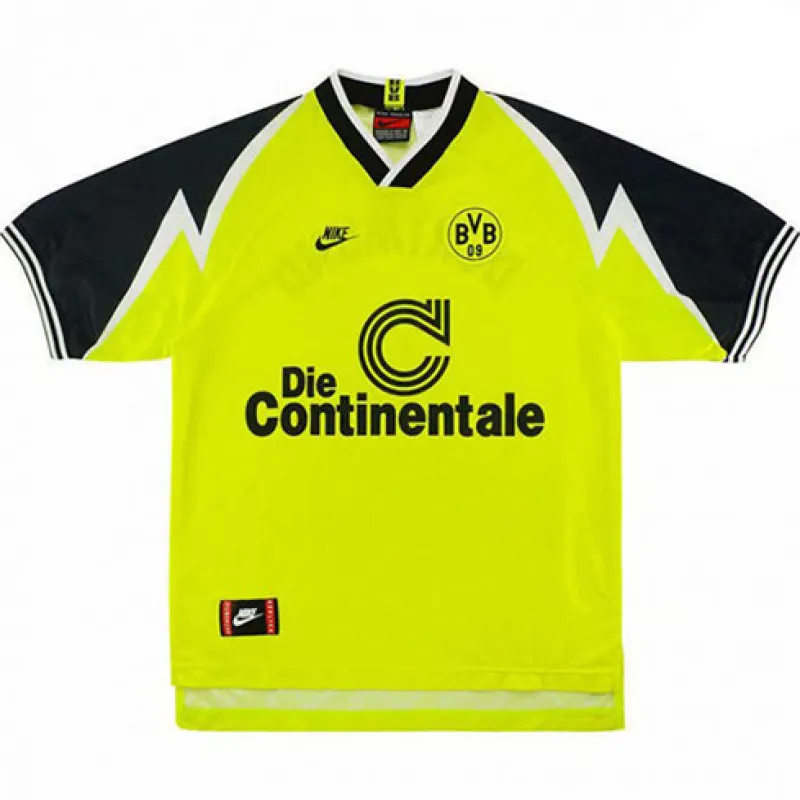 Borussia Dortmund camiseta de casa retro 1995/96, verde