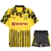 Dortmund 2025 Klub-Weltmeisterschaft-Kinder-Heimtrikot + Shorts - Gelb