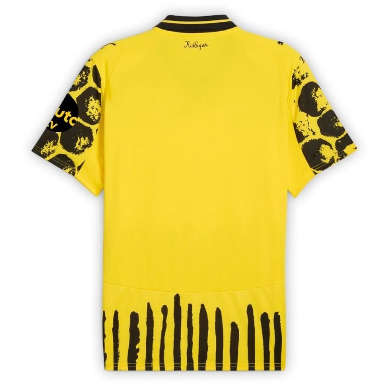 Dortmund 2025 Klub-Weltmeisterschaft-Kinder-Heimtrikot + Shorts - Gelb