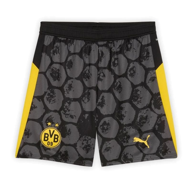 Dortmund 2025 Klub-Weltmeisterschaft-Kinder-Heimtrikot + Shorts - Gelb