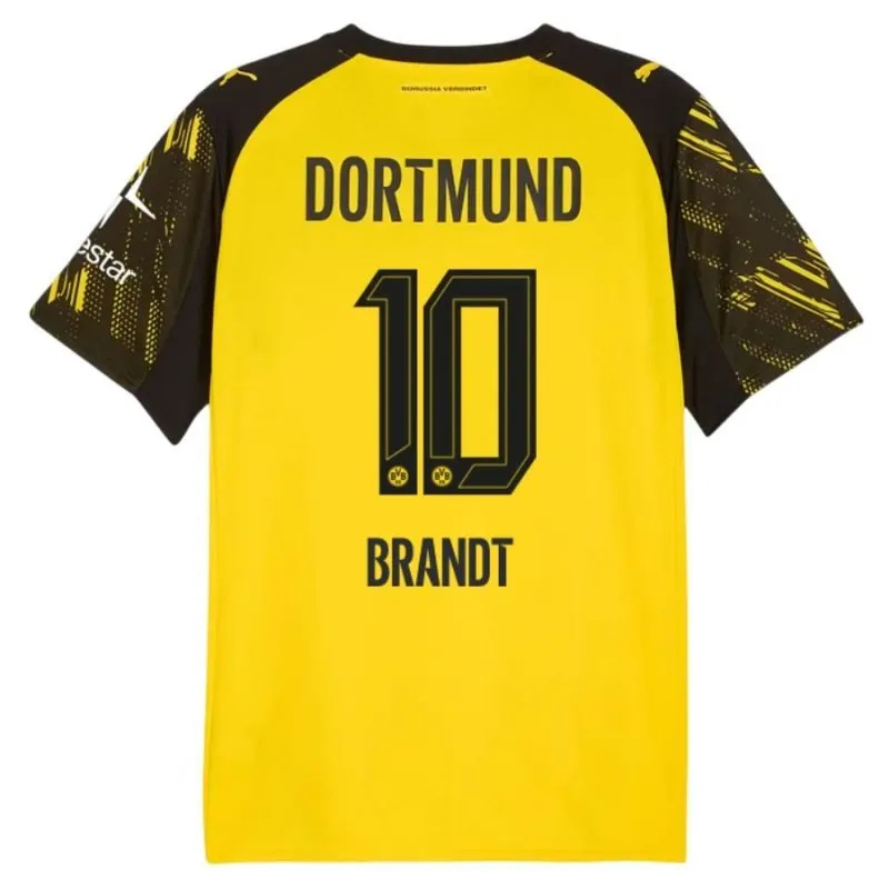 Dortmund BRANDT Kids Kit Jersey 2025/26 Home - Yellow