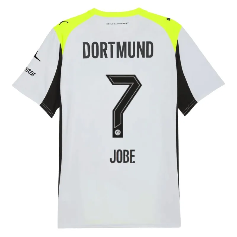 Dortmund JOBE 2025/26 Kit bambino away - Grigio/Verde