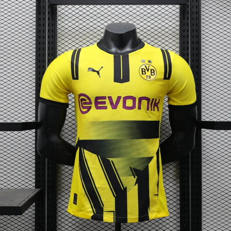 Borussia Dortmund 2025/26 Anniversary Edition Player Jersey - Yellow