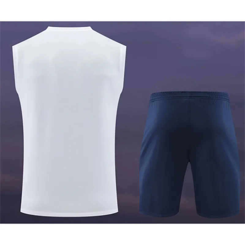 RB Leipzig 2024/25 jersey vest + shorts, white