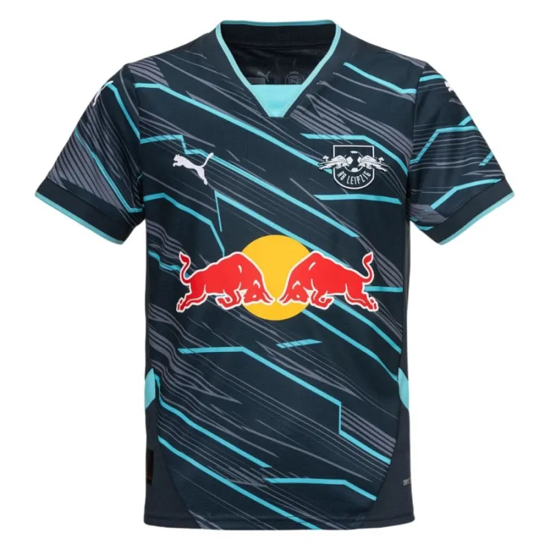 Maglia Terza Tifoso Junior 2024/25 di RB Leipzig (Nero)