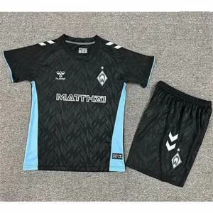 Werder Bremen 2024/25 Kids Third Replica Kit - Black