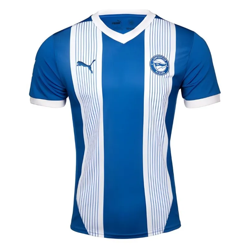 Heimtrikot von CA Alavés 2024/25 - Blau/Weiß