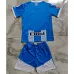 Deportivo Alavés Kinder Heimtrikot und Shorts 2024/25 - Blau