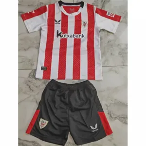 Athletic Bilbao Kids' Jersey + Shorts 2024/25 Home - Red