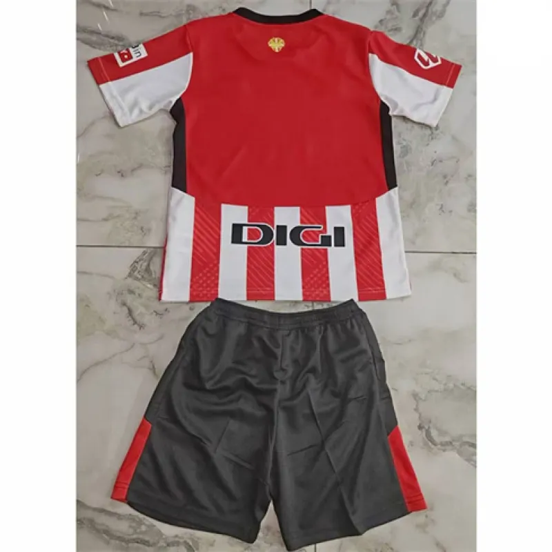 Athletic Bilbao Camiseta y pantalones cortos para niños 2024/25 Local - Rojo