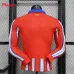 Maglia a maniche lunghe di Atlético Madrid 2024/25 casa - Rosso/Bianco