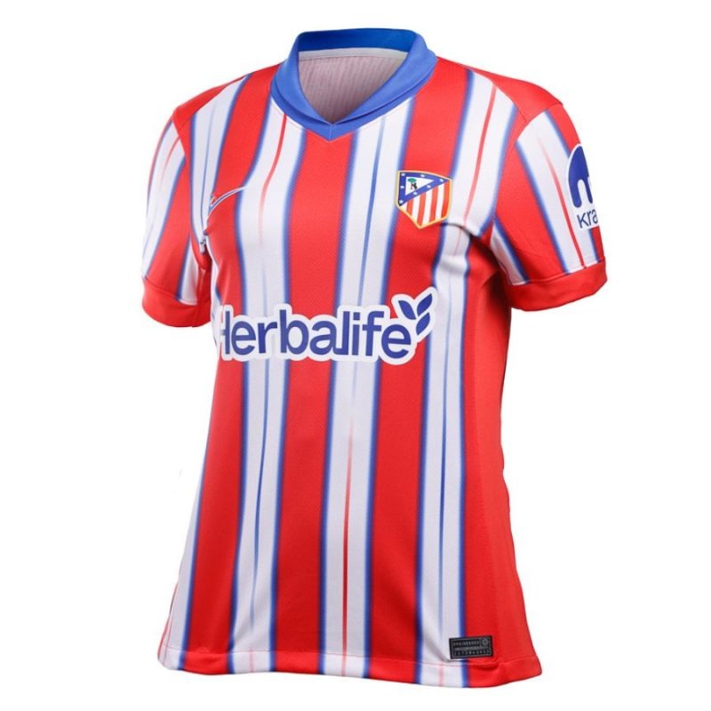 Atletico Madrid Frauen Heimtrikot 2024/25 - Rot/Weiß