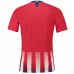 Maillot rétro à manches longues d'Atletico Madrid 2019 domicile - Rouge/Blanc