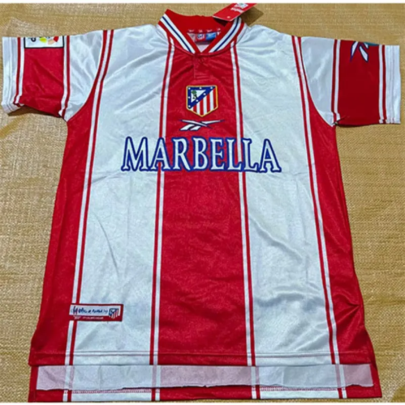Maillot Rétro Atlético Madrid Domicile 1999/00