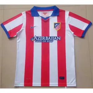 Atletico Madrid Retro Jersey 2014 Home - Red/White