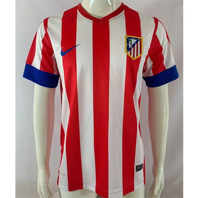 Atletico Madrid Retro-Trikot 2012/13 Heimspiel - Rot/Weiß