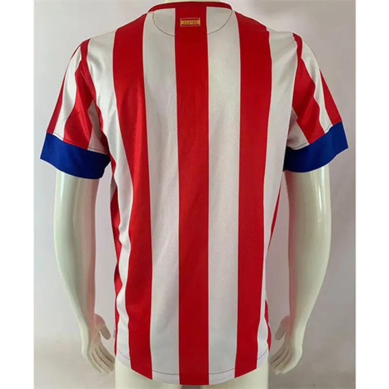 Atletico Madrid Retro-Trikot 2012/13 Heimspiel - Rot/Weiß