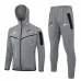 Veste de sport à capuche d'Atletico Madrid 2024/25 - Gris