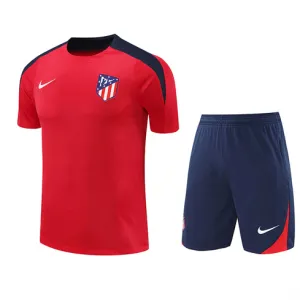 T-shirt de entraînement + shorts d'Atletico Madrid 2024/25 - Rouge