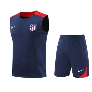 Ensemble short et gilet d'Atletico Madrid 2024/25 - Bleu