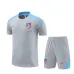 Maglietta di allenamento + shorts per bambini di Atletico Madrid 2024/25 - Grigio