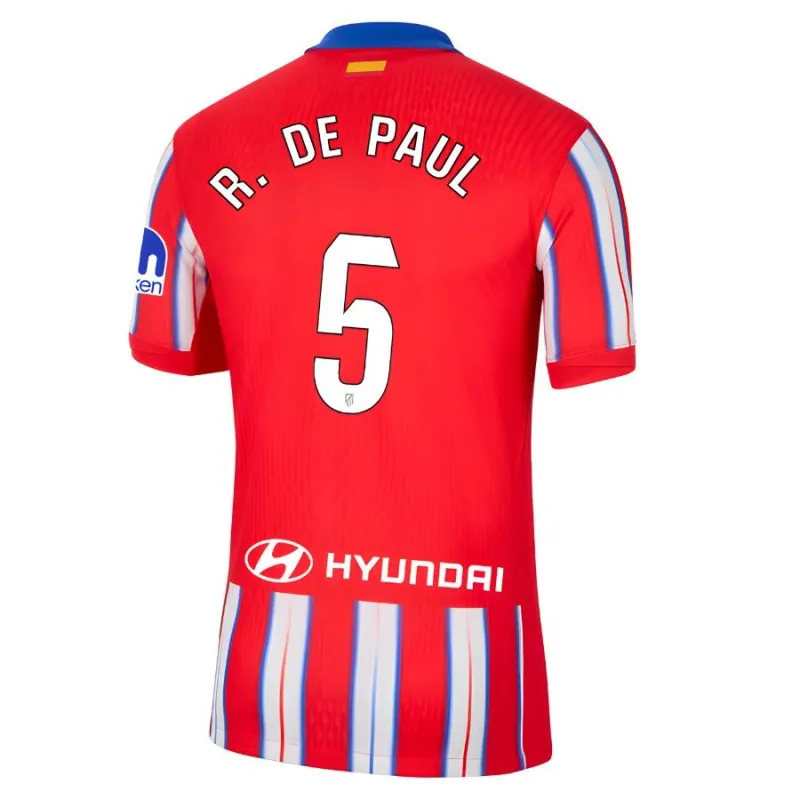 Paul's Atlético Madrid 2024/25 Home Jersey - Red/White