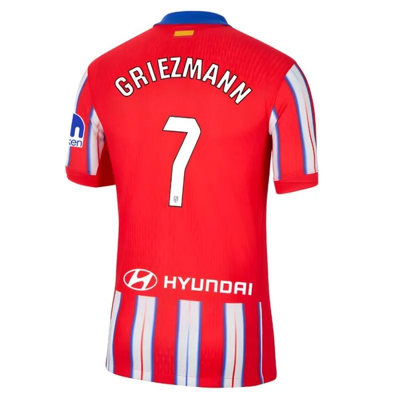 GRIEZMANN Atlético Madrid 2024/25 Home Jersey - Red/White