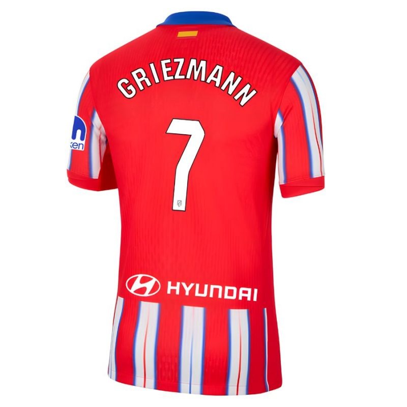 GRIEZMANN Atlético Madrid Kinder-Trikotsatz für die 2024/25 Heimspiele - Rot/Weiß