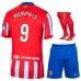 MEMPHIS Atlético Madrid Kids' Jersey Set for the 2024/25 Home Games - Red/White