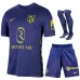 Atlético Madrid Kit per bambini 2025/26 trasferta - Azzurra