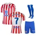 Griezmann Set di maglia home bambini dell'Atlético Madrid 2025/26 - Rosso/Bianco