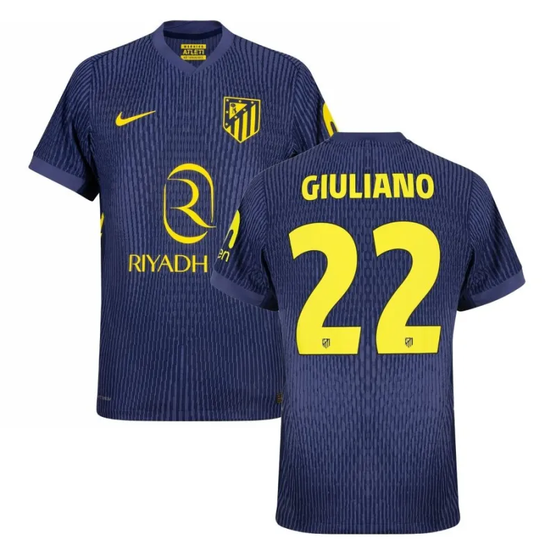 Maglia Atlético Madrid Trasferta 2025/26 GIULIANO