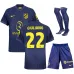 Giuliano Set di maglia trasferta bambini dell'Atlético Madrid 2025/26 - Blu