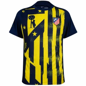 Maillot de pré-match de l'Atlético Madrid 2025/26 - Bleu/Jaune