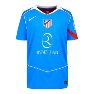Atlético Madrid 2025/26 Third Kids Jersey - Blue