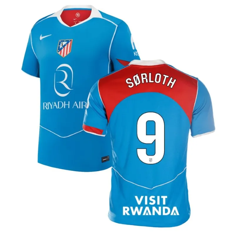 Atletico Madrid 2025/26 SØRLOTH Third Jersey