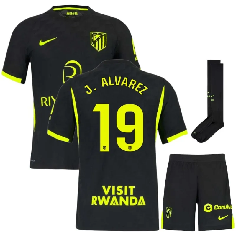 Atletico Madrid Kinder-Auswärtskit 2026/27 ALVAREZ