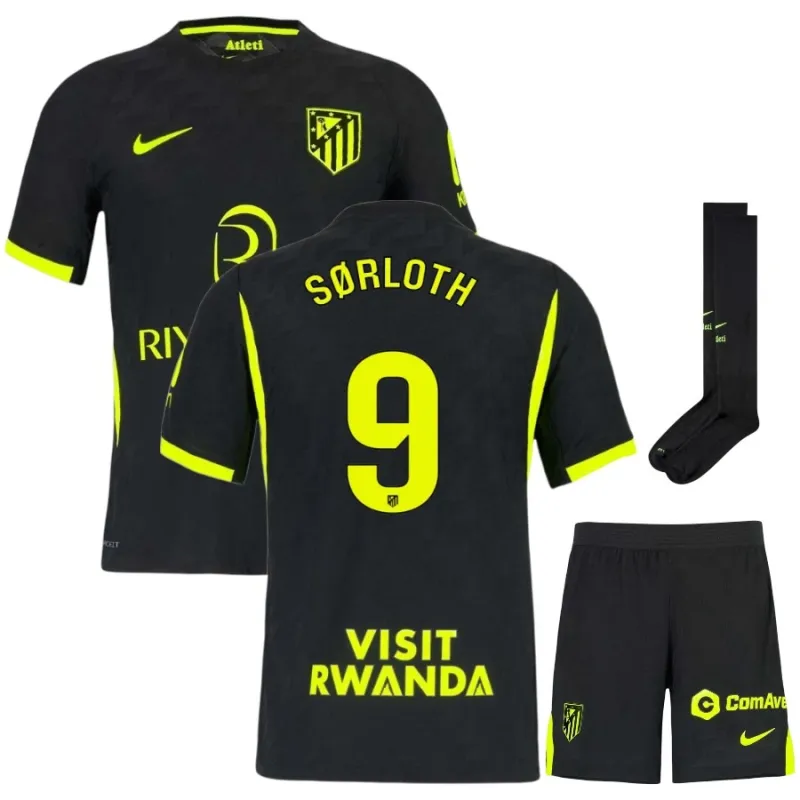 Atletico Madrid Kinder-Auswärtskit 2026/27 SORLOTH