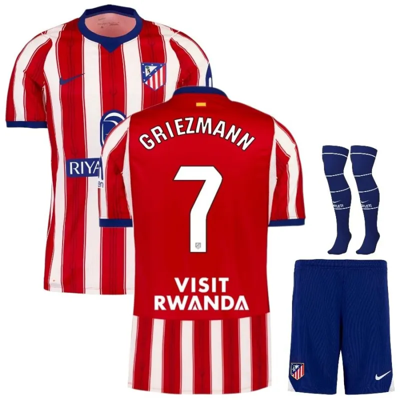 Atlético Madrid Heim Kinder Set Trikot 2026/27 GRIEZMANN