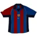 Barcelona XAVI 2001/02 Retro Home Jersey - Red/Blue