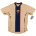 Barcelona RIVALDO 2001/02 Retro Away Jersey - Yellow